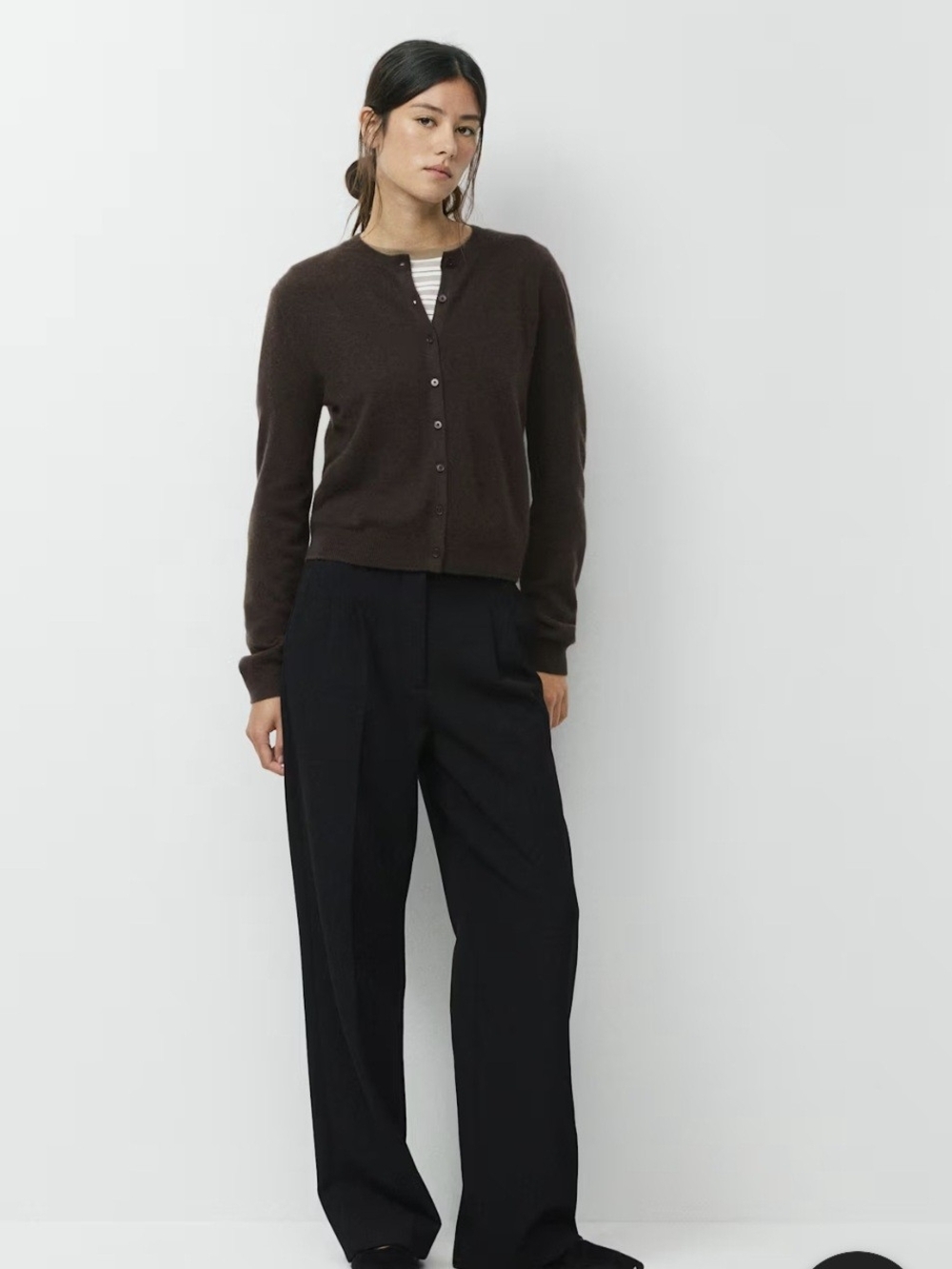 Aritzia Bare Cashmere Noteworthy Cardigan Xs $168 - Picture 2 of 8